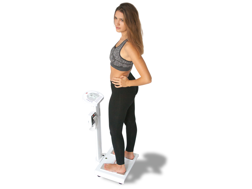 Bilancia Professionale Digitale con Analizzatore di Composizione Corporea WUNDER WBA300 CON STAMPANTE 300 kg - Classe III - immagine 5